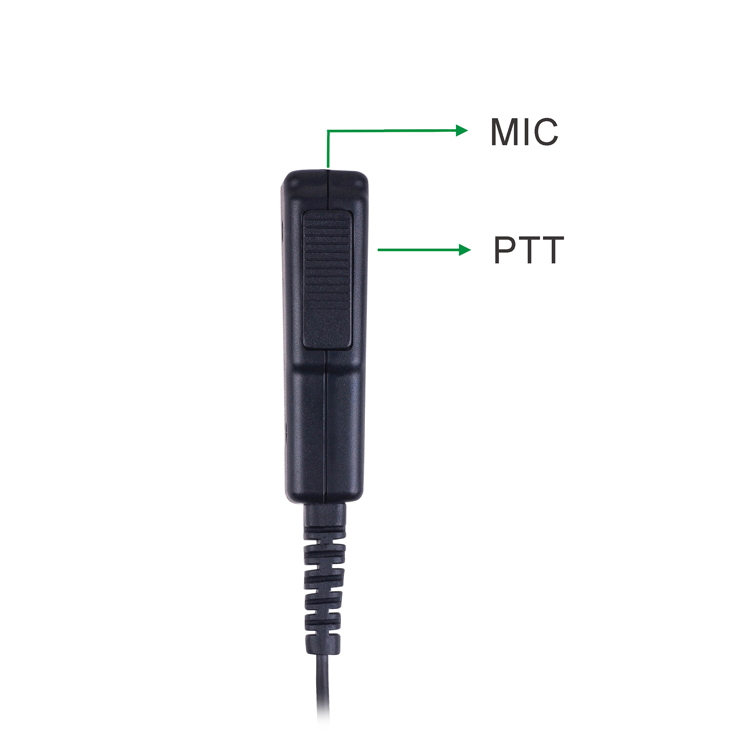 two way radio clear tube