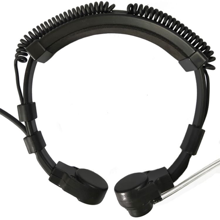 throat control headset