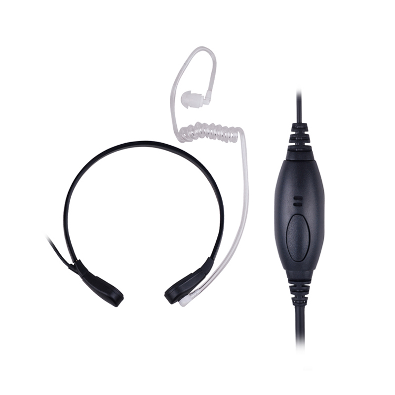 walkie talkie throat microphone