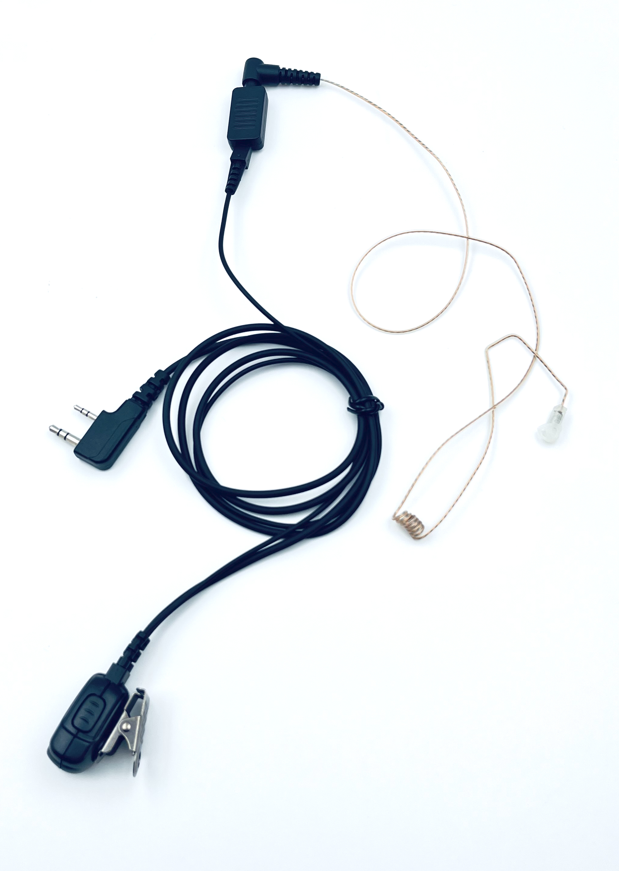 Two way radio earpeice adapter